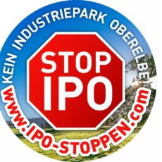 Demonstration gegen den geplanten IndustriePark Oberelbe