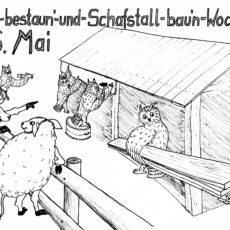 24.-26. Mai: Orchideen-bestaun‘-und-Schafszaun-bau’n- Wochenende 2019 – Bliemln beäugen und Brettelbude basteln