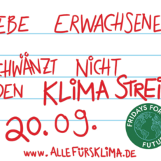 Klimastreik 20.9.2019