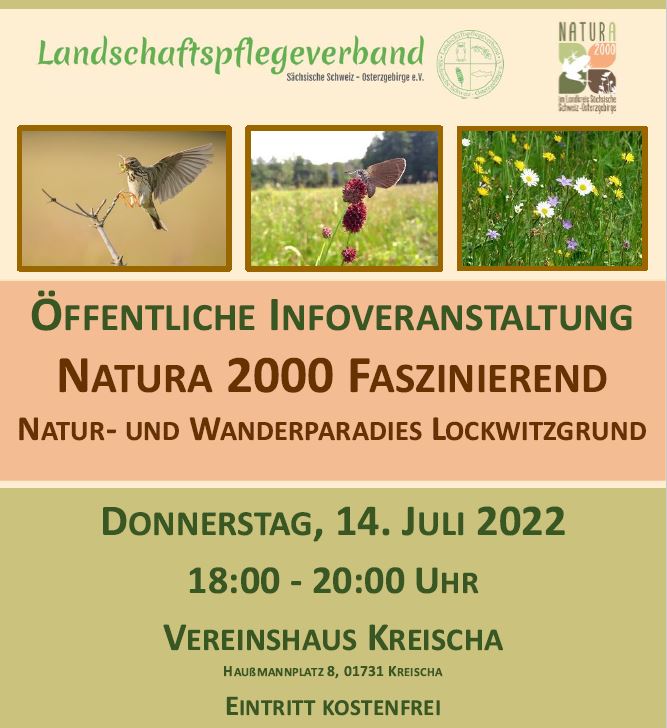 Öffentliche Infoveranstaltung Natura 2000 FASZINIEREND