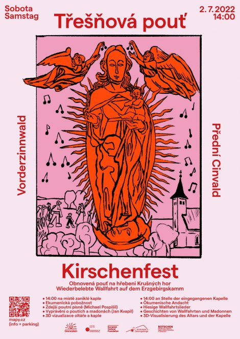 Kirschfest in Vorderzinnwald – TŘEŠŇOVÁ POUŤ – deutsch-tschechischer Nachmittag