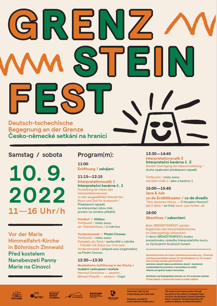 Grenzsteinfest Zinnwald / Cínovec 10.9.2022