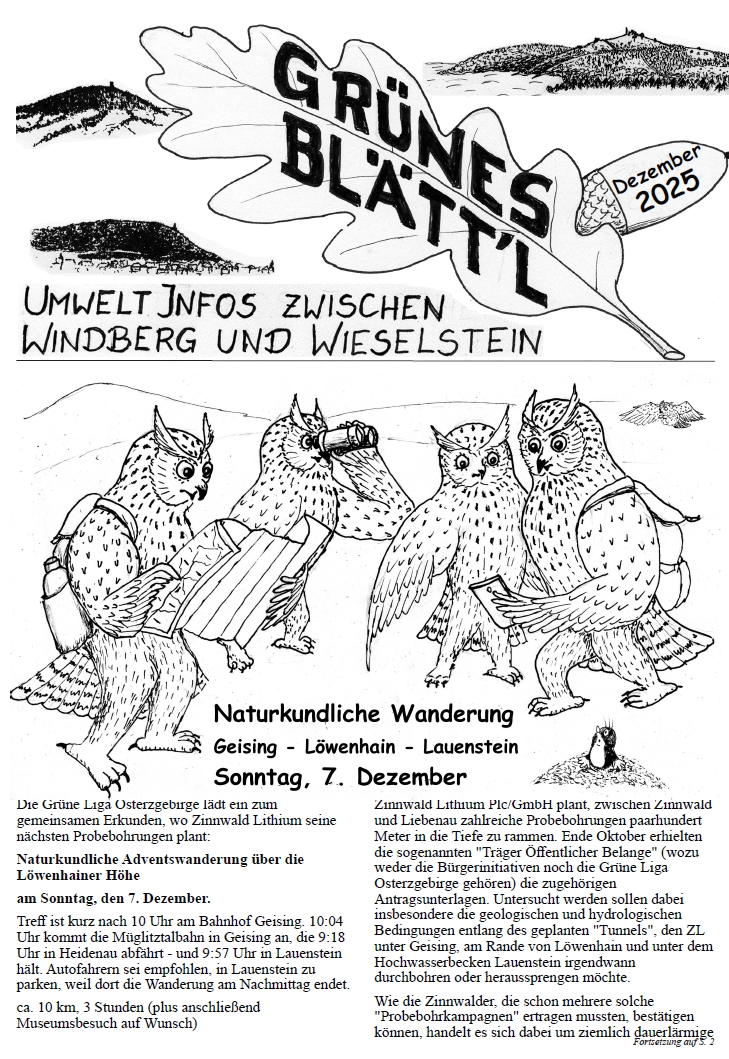 Grünes Blätt’l 12/2025
