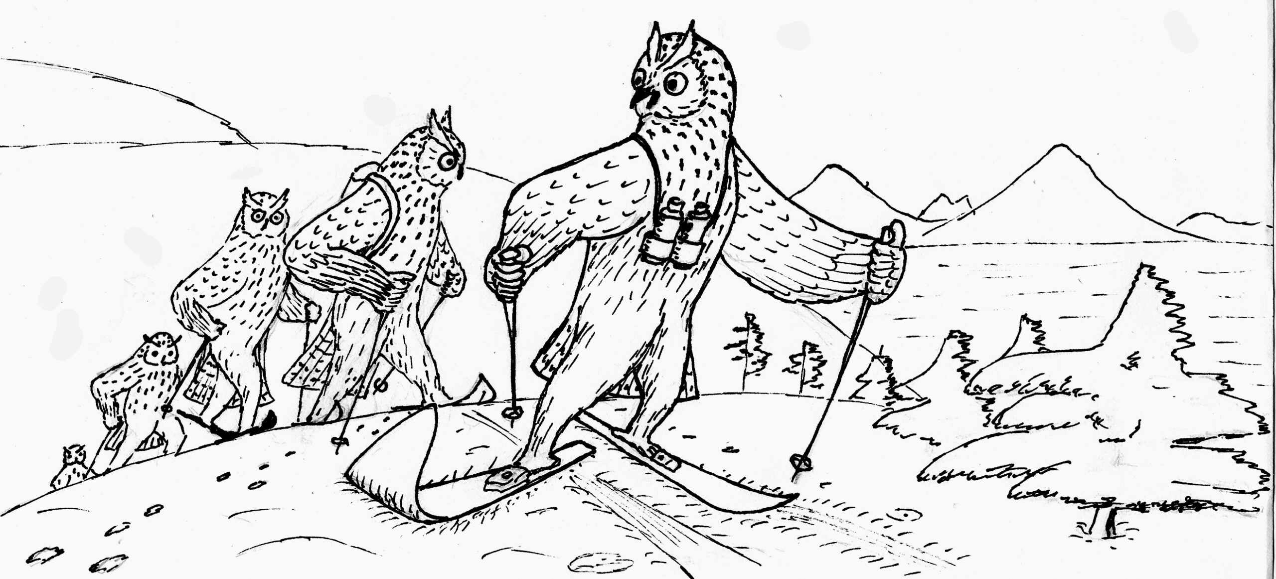 4. Januar: Naturkundliche Neujahrsskitour