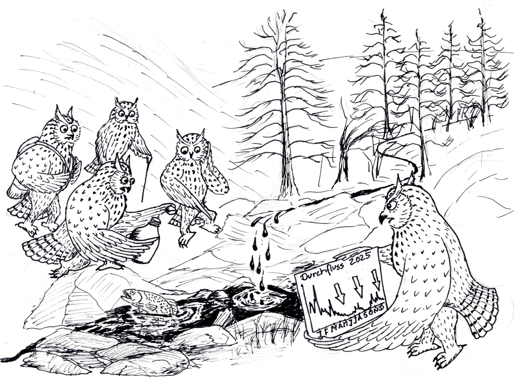 Naturkundliche Wanderung: Trebnitzquellen und Liebenauer Bach, Sonntag, 29. März 26