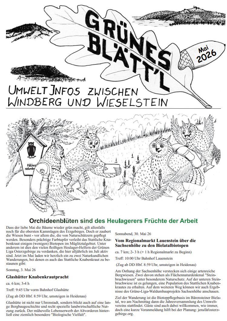 Grünes Blätt’l 05/2026