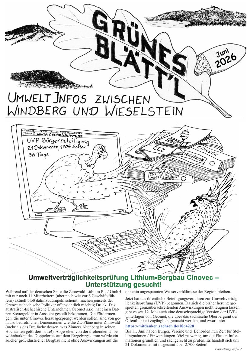 Grünes Blätt’l 06/2026 Grünes Blätt’l 06/2026