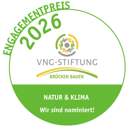 Projekt „Junge Naturwächter“ nominiert für den VNG-Preis! Projekt „Junge Naturwächter“ nominiert für den VNG-Preis!