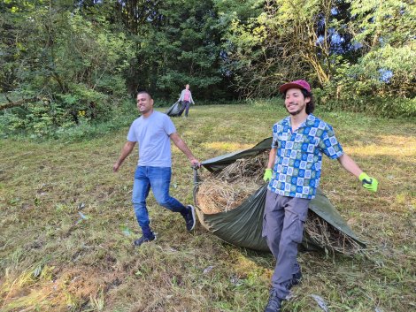 Rückblick: Internationale Studierende packen beim Schellerhauer Naturschutzpraktikum an Rückblick: Internationale Studierende packen beim Schellerhauer Naturschutzpraktikum an