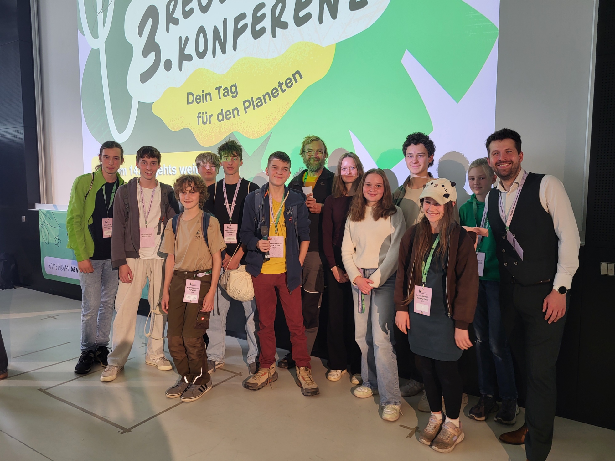 Altenberger Madagaskar AG bei der Regenwaldkonferenz in Hamburg
