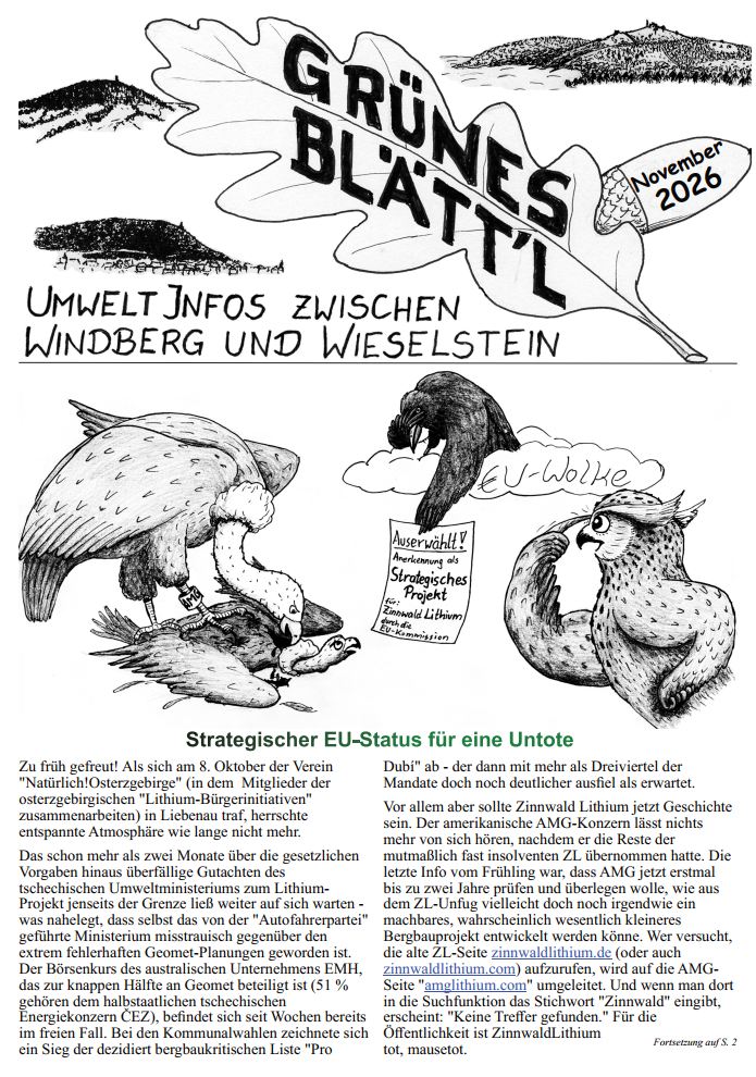Grünes Blätt’l 11/2026