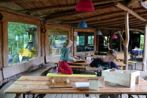 Rückblick: Junge Naturwächter forschen, wandern und werkeln